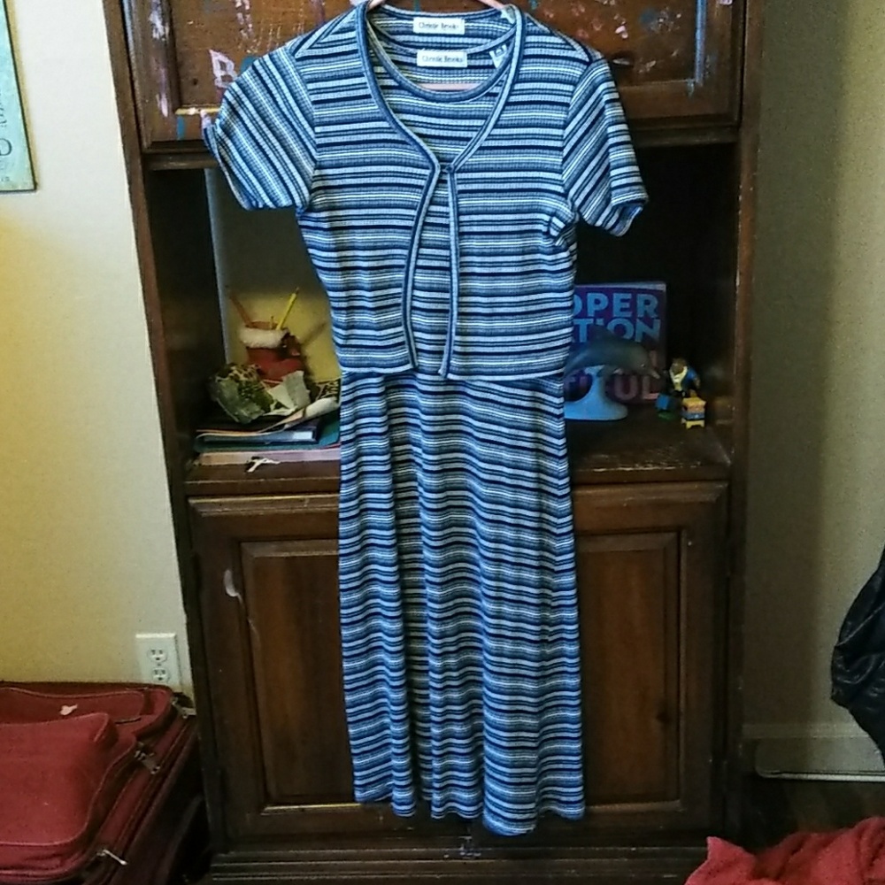 Dress with matching jacket